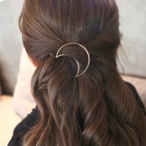 2/$10 RESTOCKED! Moon Geometric Hair Clip Barrette Pin Cute Dainty Boho